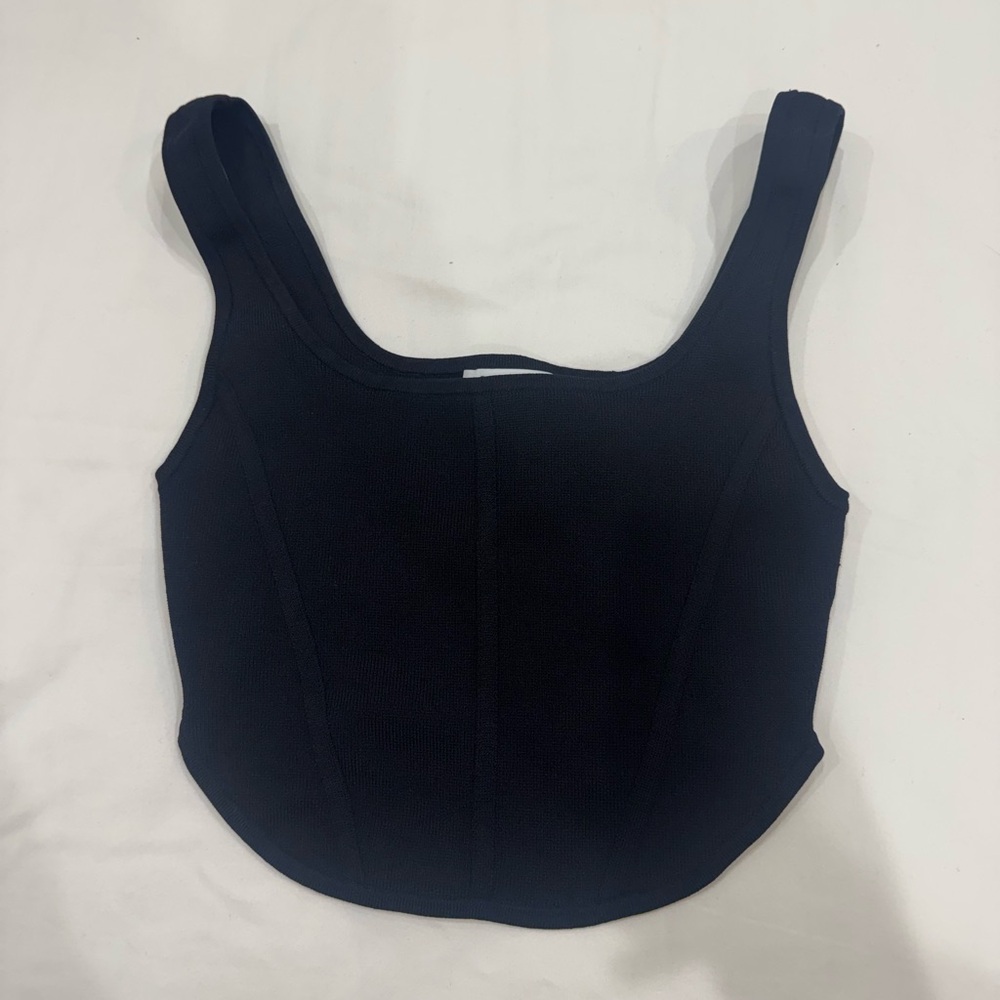 Babaton Black Corset Top